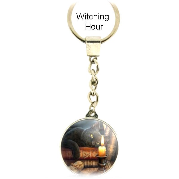 nyckelring - design av Lisa Parker - Witching Hour