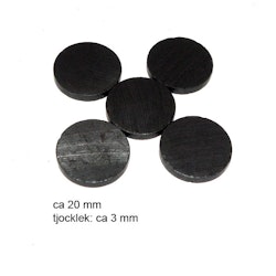 Magneter - ca 5 - 20 mm - 15-pack