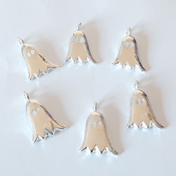 6 st berlocker / charms - spöke