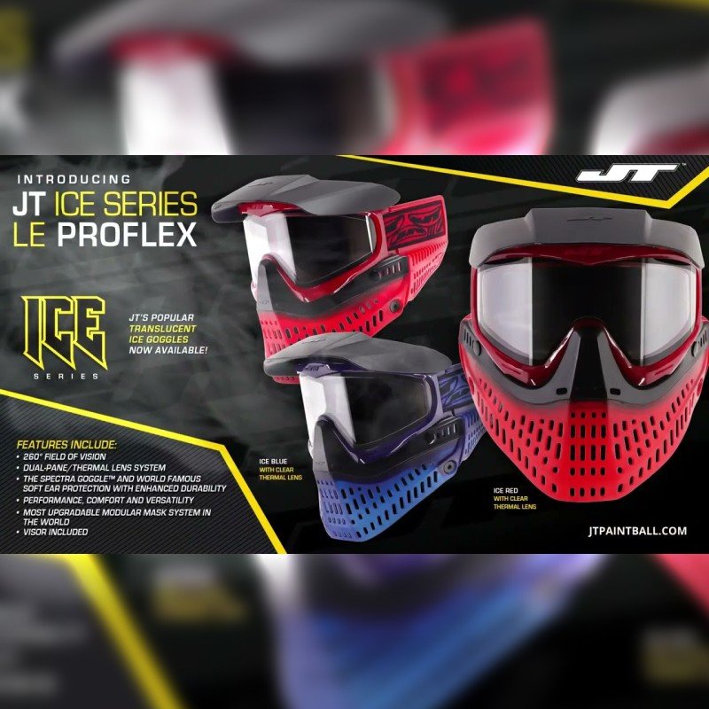 Mängder av nya JT Proflex masker