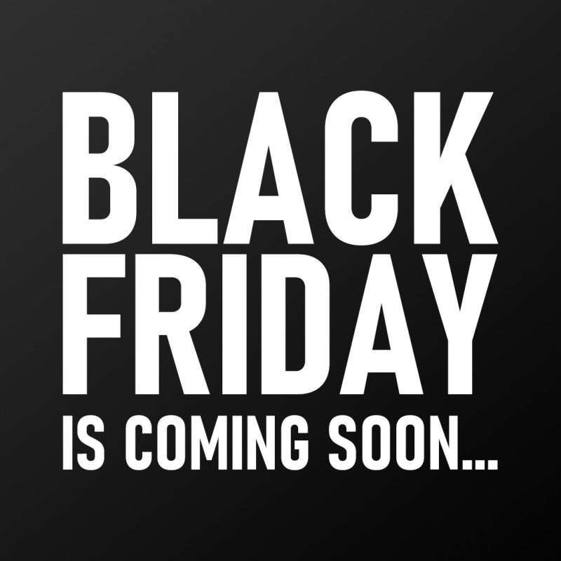 Black Friday kommer snart!