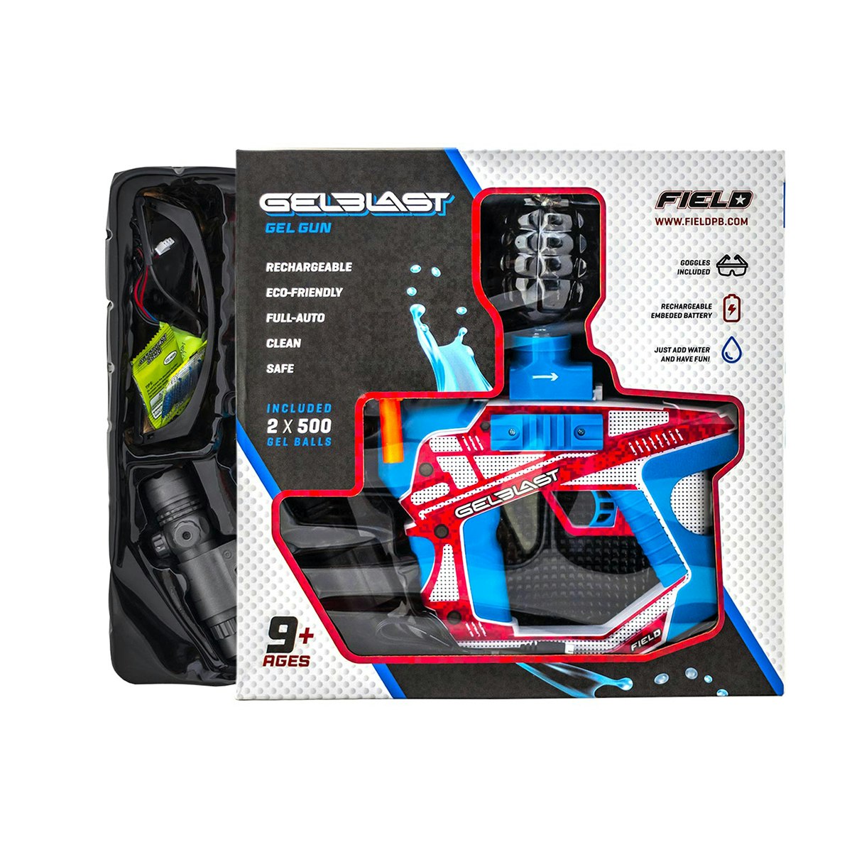 (Paket) Field GelBlast Action Pack 2-pack Red/Blue