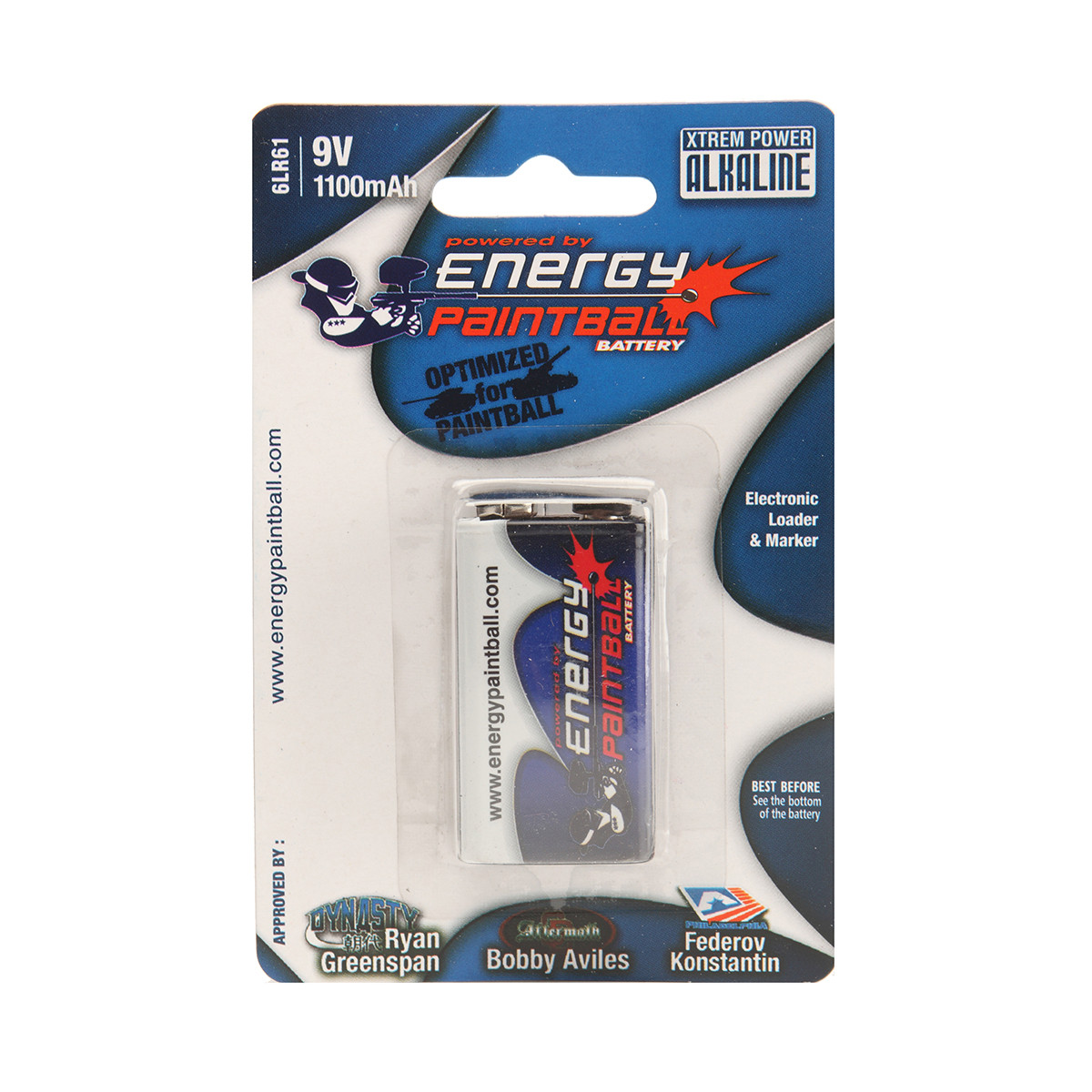 Energy Paintball - Battery - 6LR61 9V