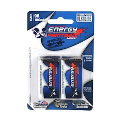 Energy Paintball - Battery - 6LR61 9V 2-pack