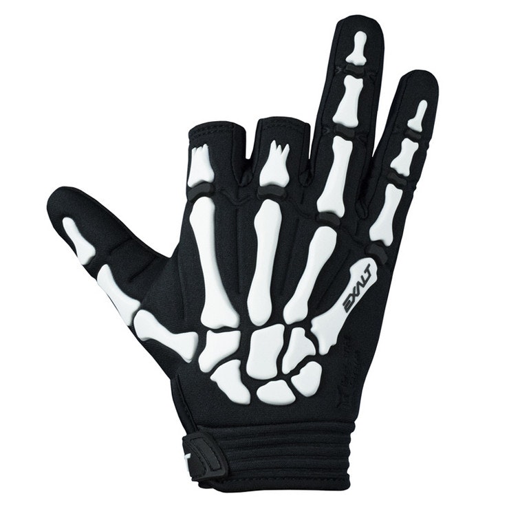 Exalt Death Grip Gloves White