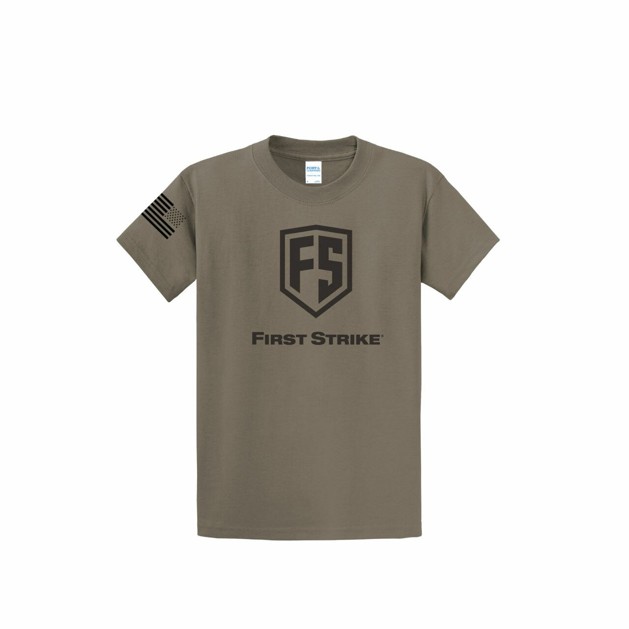 First Strike - T-Shirt - Dusty Brown