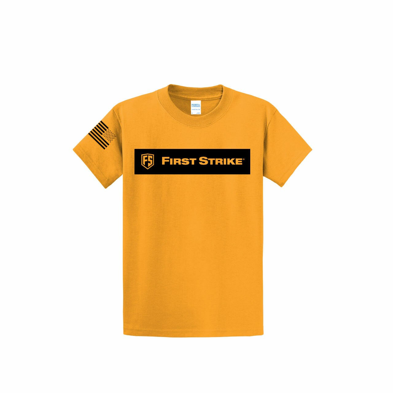 First Strike - T-Shirt - Gold