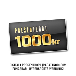 Hypersports - Presentkort Värde 1000kr