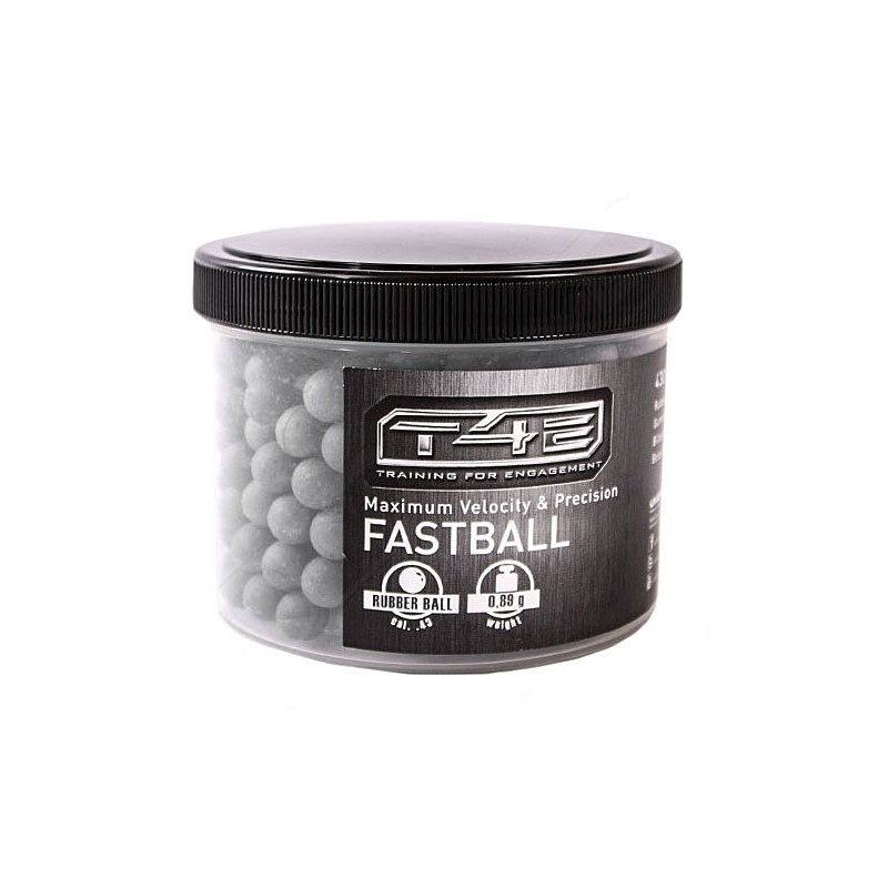 Umarex T4E Fastballs - .43 kaliber Gummikulor för träning med paintballmarkörer.
