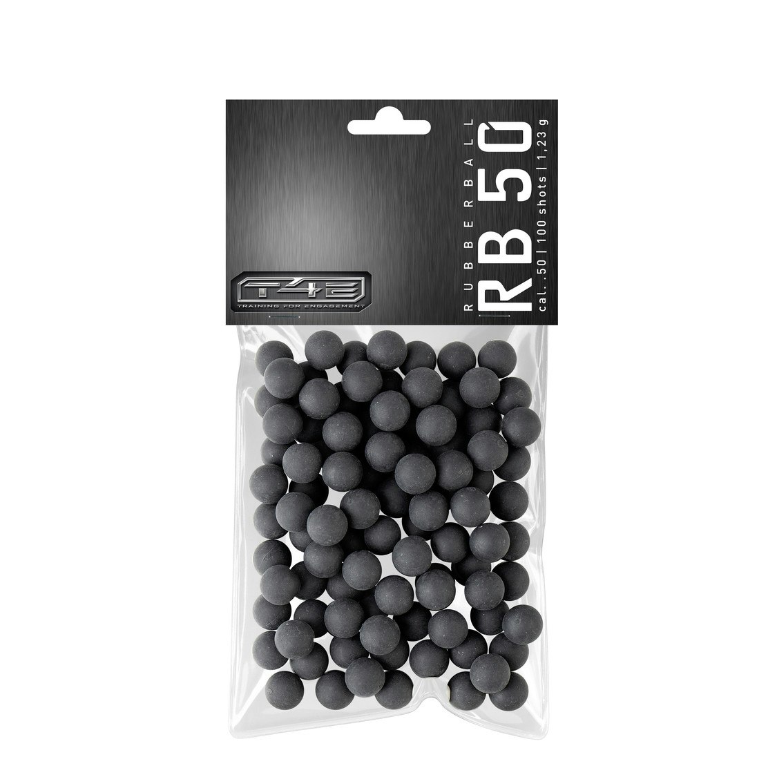 Umarex T4E RB 50 Rubberballs - 100st .50 Kaliber gummikulor.