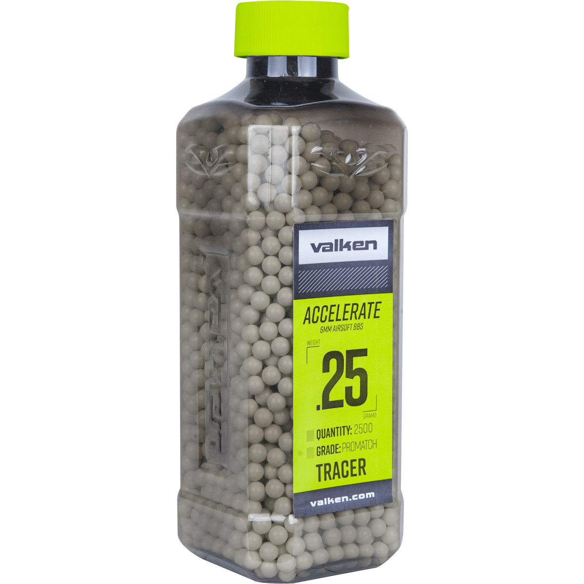 Valken - Airsoft BBs - ACCELERATE 0.25g - 2500st - Tracer