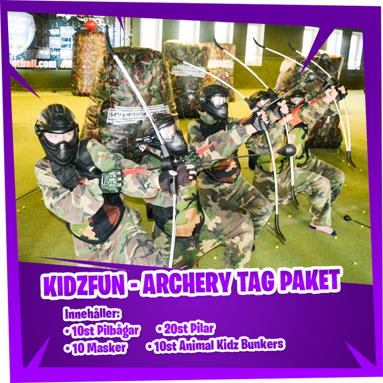 KIDZFUN - Archery Tag Paket