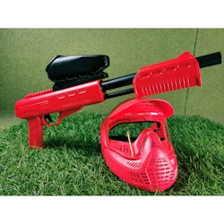 (Bundle) FIELDpb Blaster Red w/ Loader + ONE Goggle Red