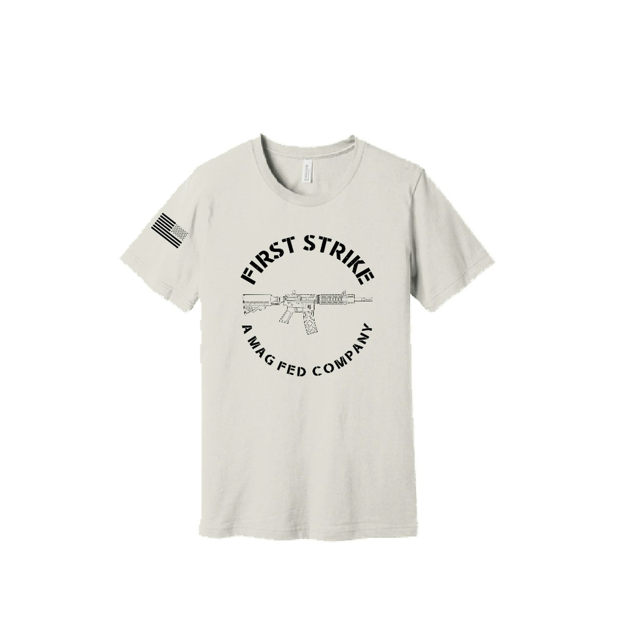First Strike T-Shirt Jersey Vin White