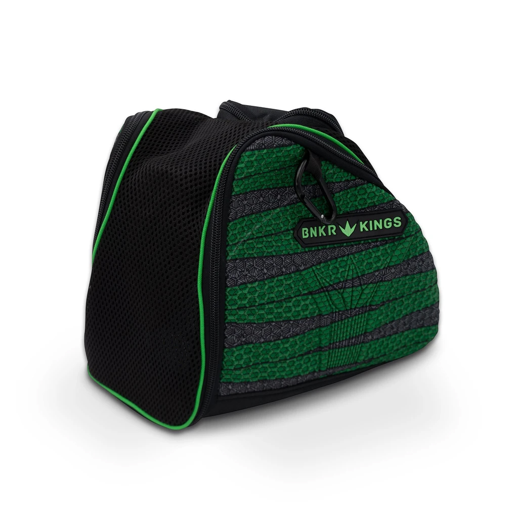 Bunkerkings Supreme Goggle Bag Lime Laces