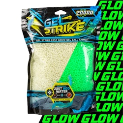 GelStrike Gelballs / Gellets Pro Formula 20.000 st Glow Green