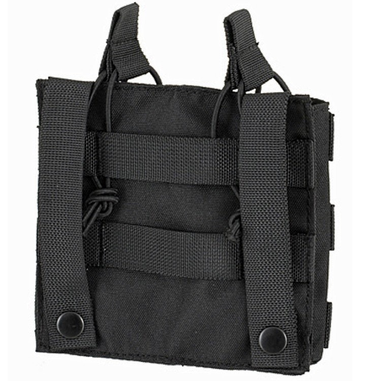 DELTA SIX XL Molle Magazine Pouch (Double) Black