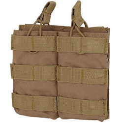 DELTA SIX XL Molle Magazine Pouch (Double) Desert Tan