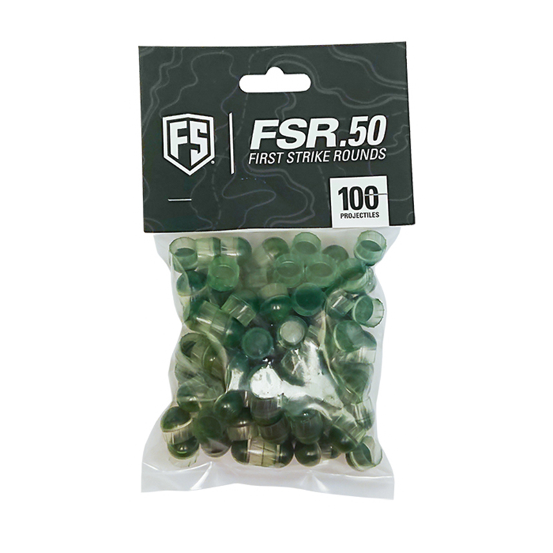 First Strike - FSR 100 - .50 Kaliber - Clear/Green