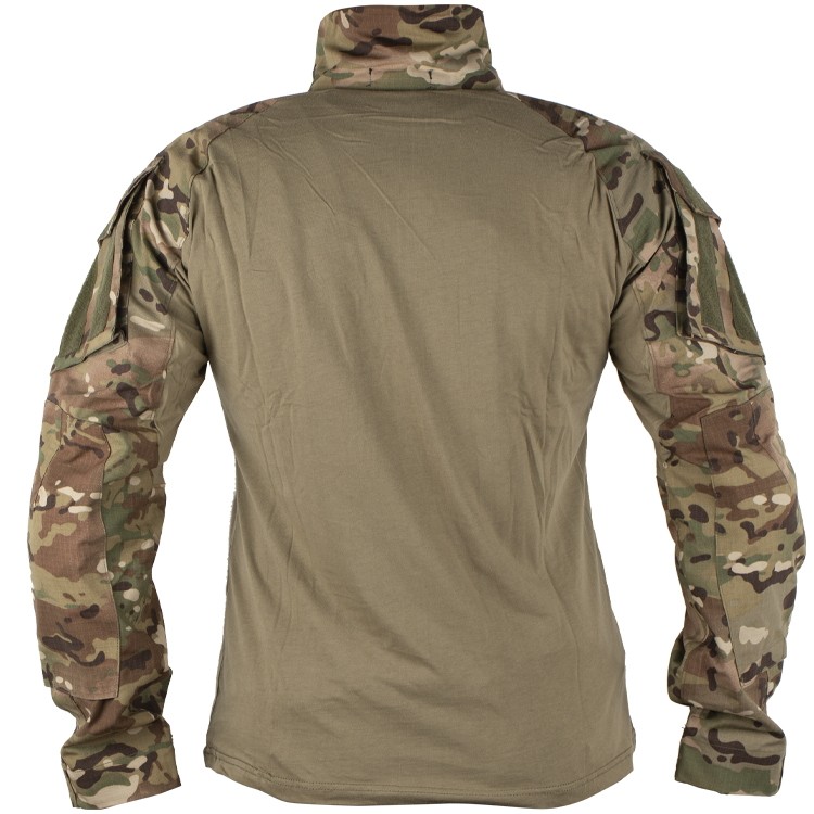 DELTA SIX Tactical Top Frog Suit / Combat Shirt V3 w/ Protectors Multicam