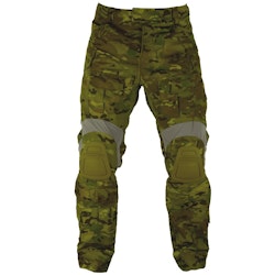 DELTA SIX - Tactical Pants / Combat Pants V3 w/ Protectors - Dark Green Multicam