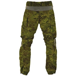 DELTA SIX Tactical Pants V3 w/ Protectors Dark Green Multicam