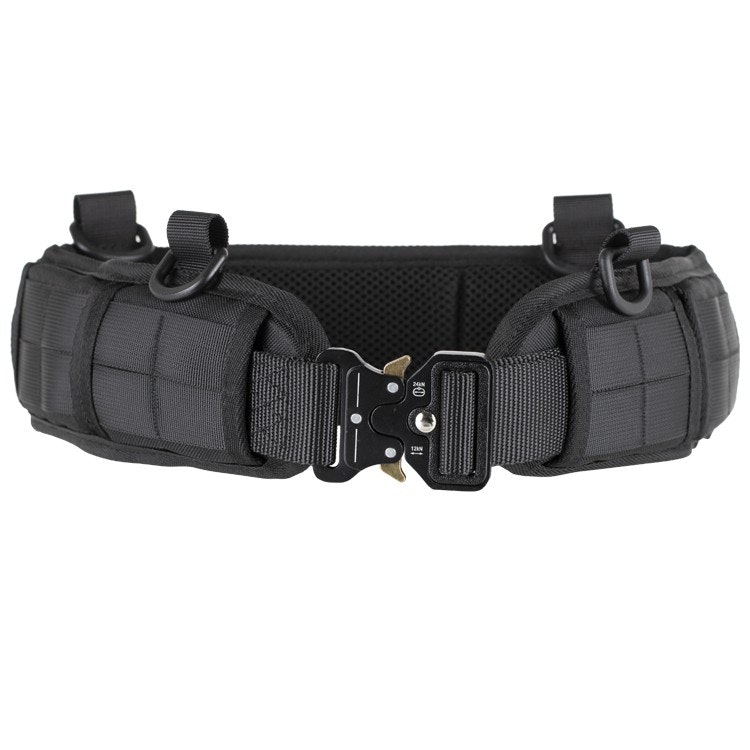 DELTA SIX Battle Belt Molle System w/ Metal Buckle Black