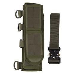 DELTA SIX Battle Belt Molle System w/ Metal Buckle Olive