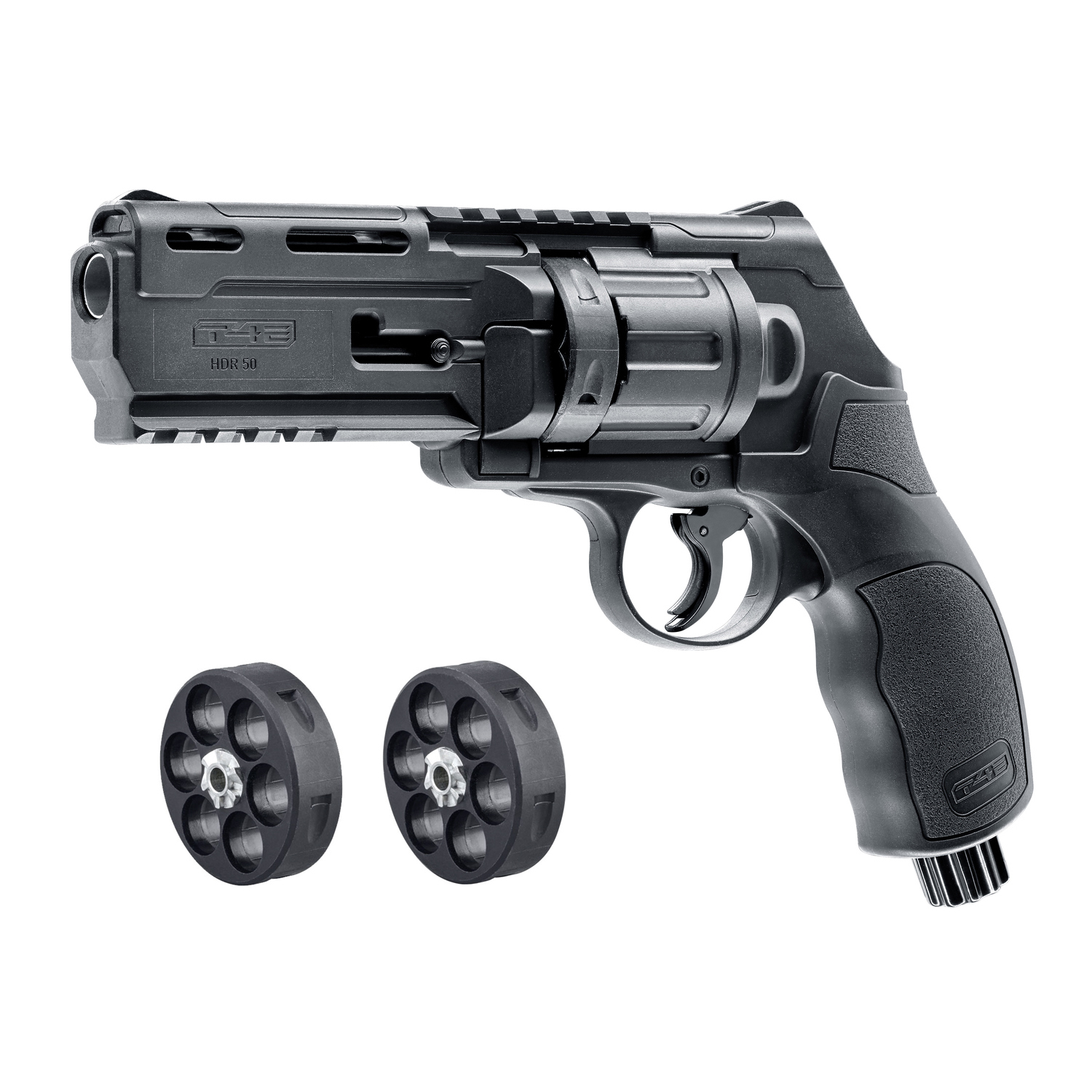 (Paket) Umarex T4E Hellboy Revolver TR 50 / HDR 50 (.50 Kaliber) + 2x Magasin