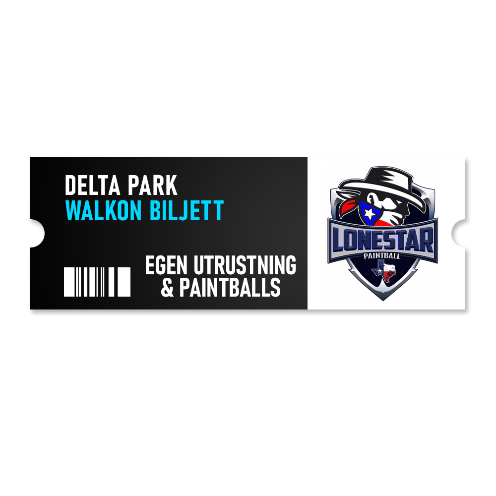 Delta Park Walkon Biljett - Spel & Ta med egen Utrustning och Boll