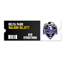 Delta Park Walkon Ticket - Game & Rental Equipment