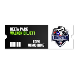 Delta Park Walkon Ticket - Game & Bring your own Equipment