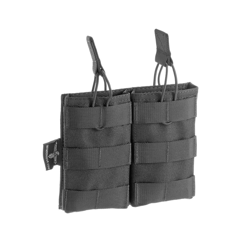 Invader Gear 5.56 Double Direct Action Mag Pouch Black