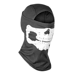 Invader Gear MPS Death Head Balaclava Black