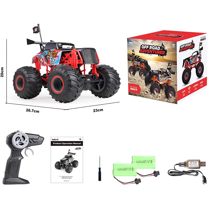 Tech RC Monster Truck Eagle 68 Radiostyrd Bil