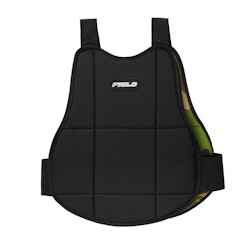 Field Chest Protector Black/Woodland Camo