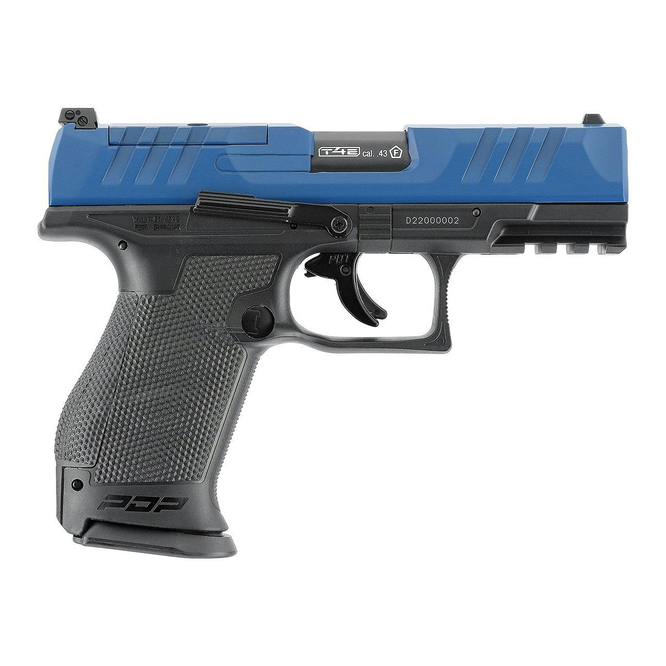Umarex T4E Walther PDP Compact 4" (.43 Cal) Blue