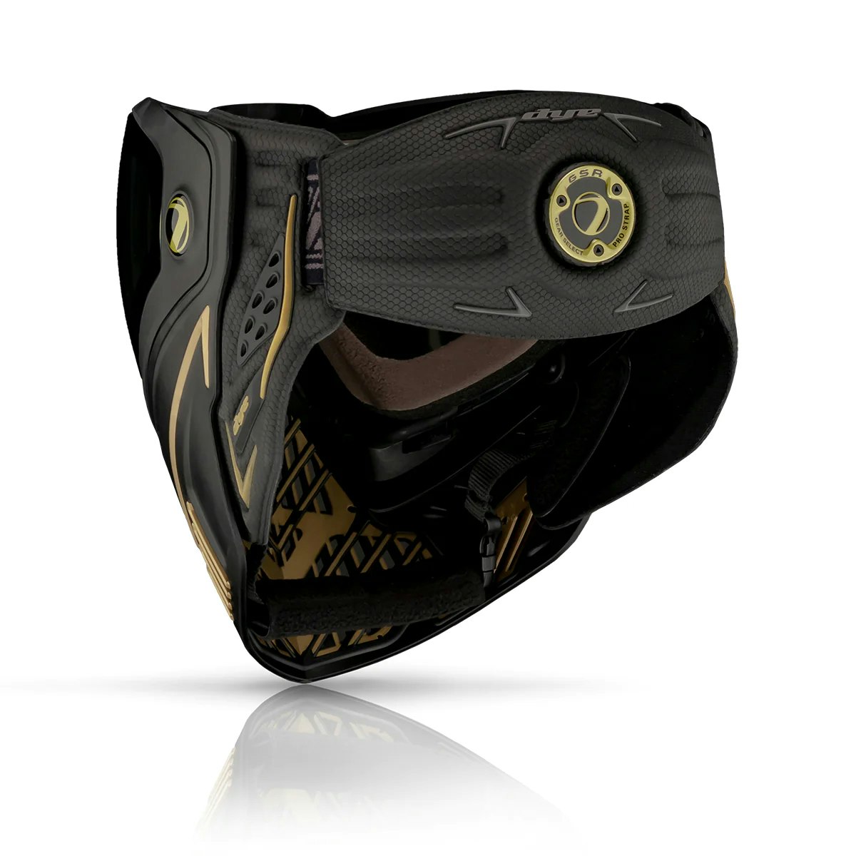 DYE i5 Mask Onyx/Gold 2.0