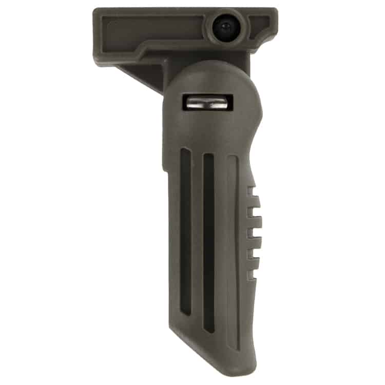 DELTA SIX Tactical Front Grip for 20mm Rail (foldable) Olive