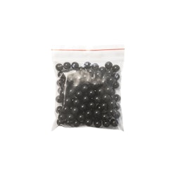 Riot Balls Seamless PVC/Nylon Target Practice Balls .43 Kaliber 100st Black