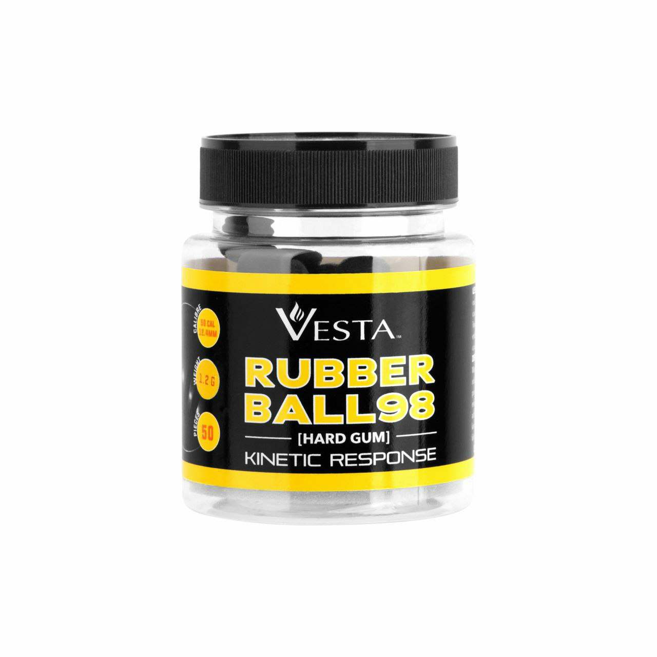 Vesta Rubber Ball 98 .50 Kaliber 50 st