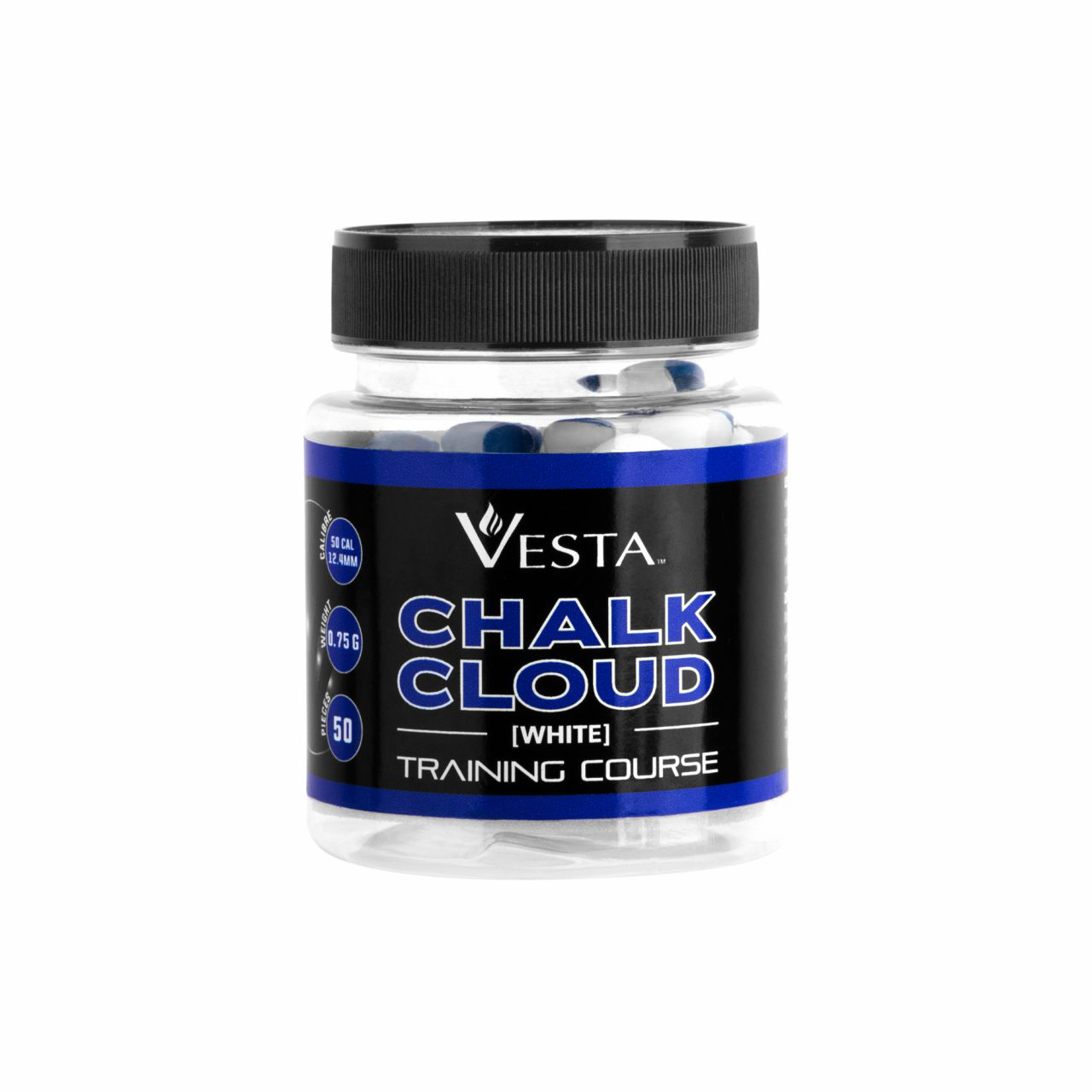 Vesta Chalk Cloud Balls .50 Kaliber 50 st