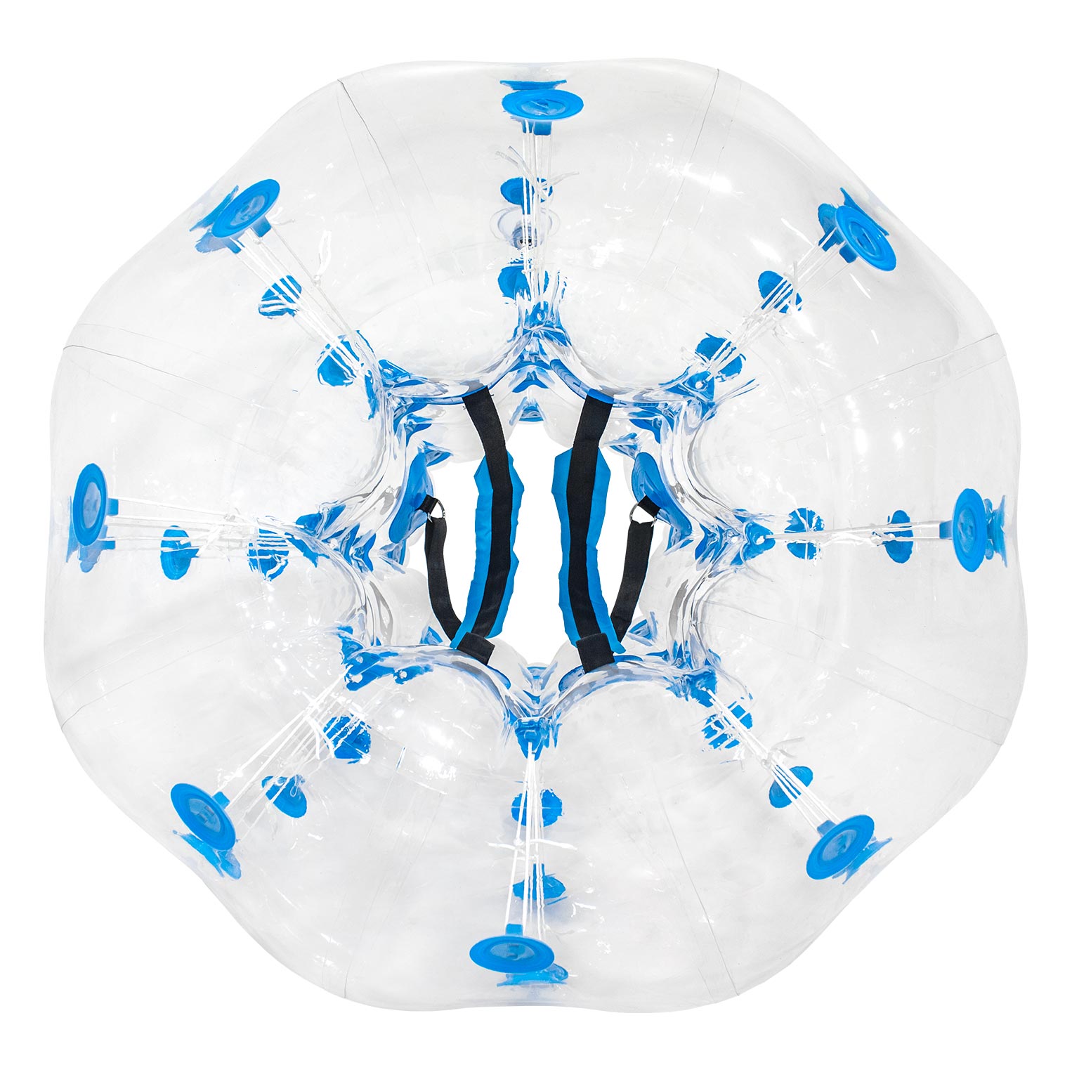 Games2U Bumper Ball / Bubble Ball Vuxen 1.5m Blue/Clear PVC