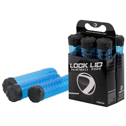 DYE Lock Lid Pods 160 rds 6-Pack - Cyan