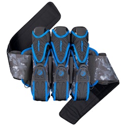 DYE Assault Pack 3+4 Dyecam Black/Cyan