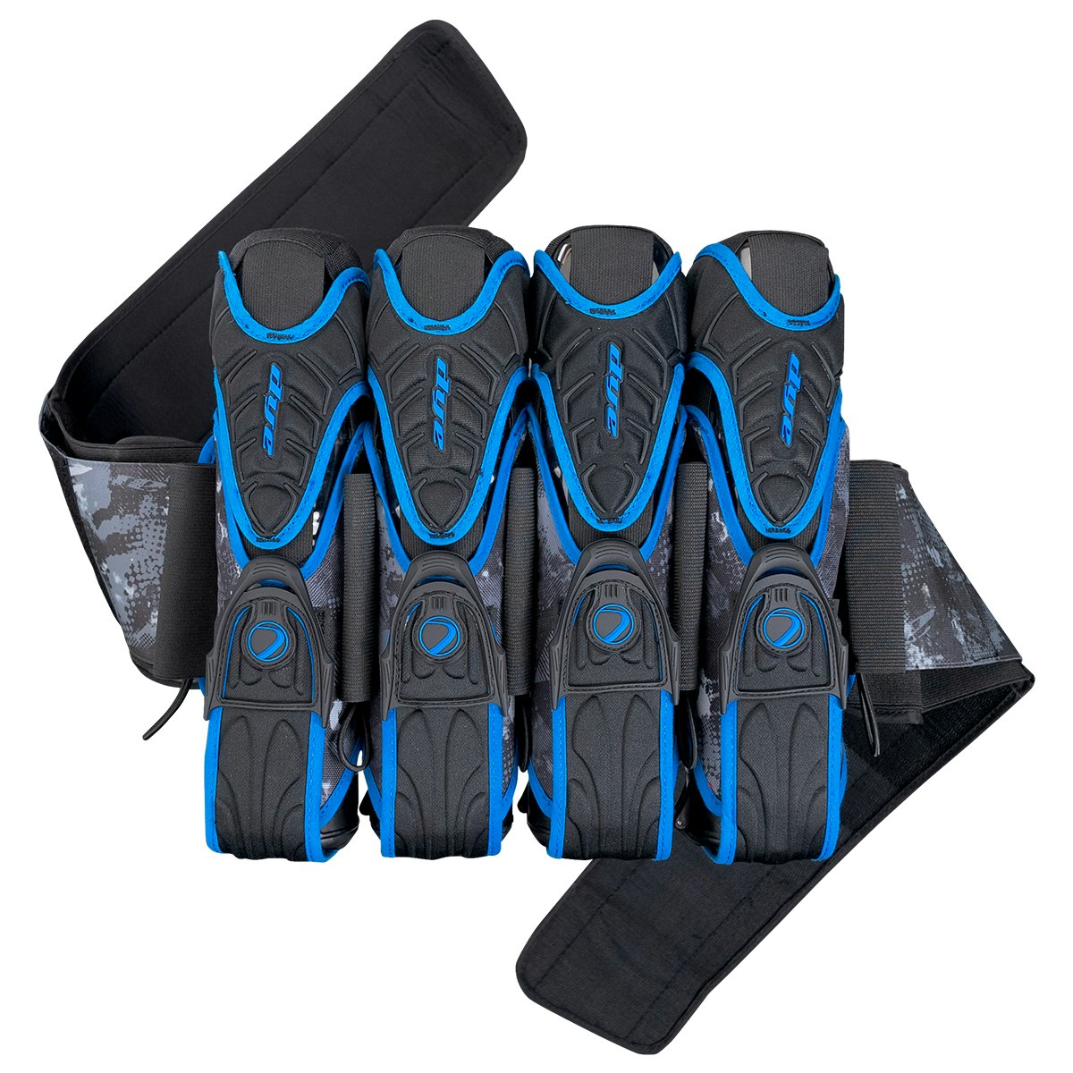 DYE Assault Pack 4+5 Dyecam Black/Cyan