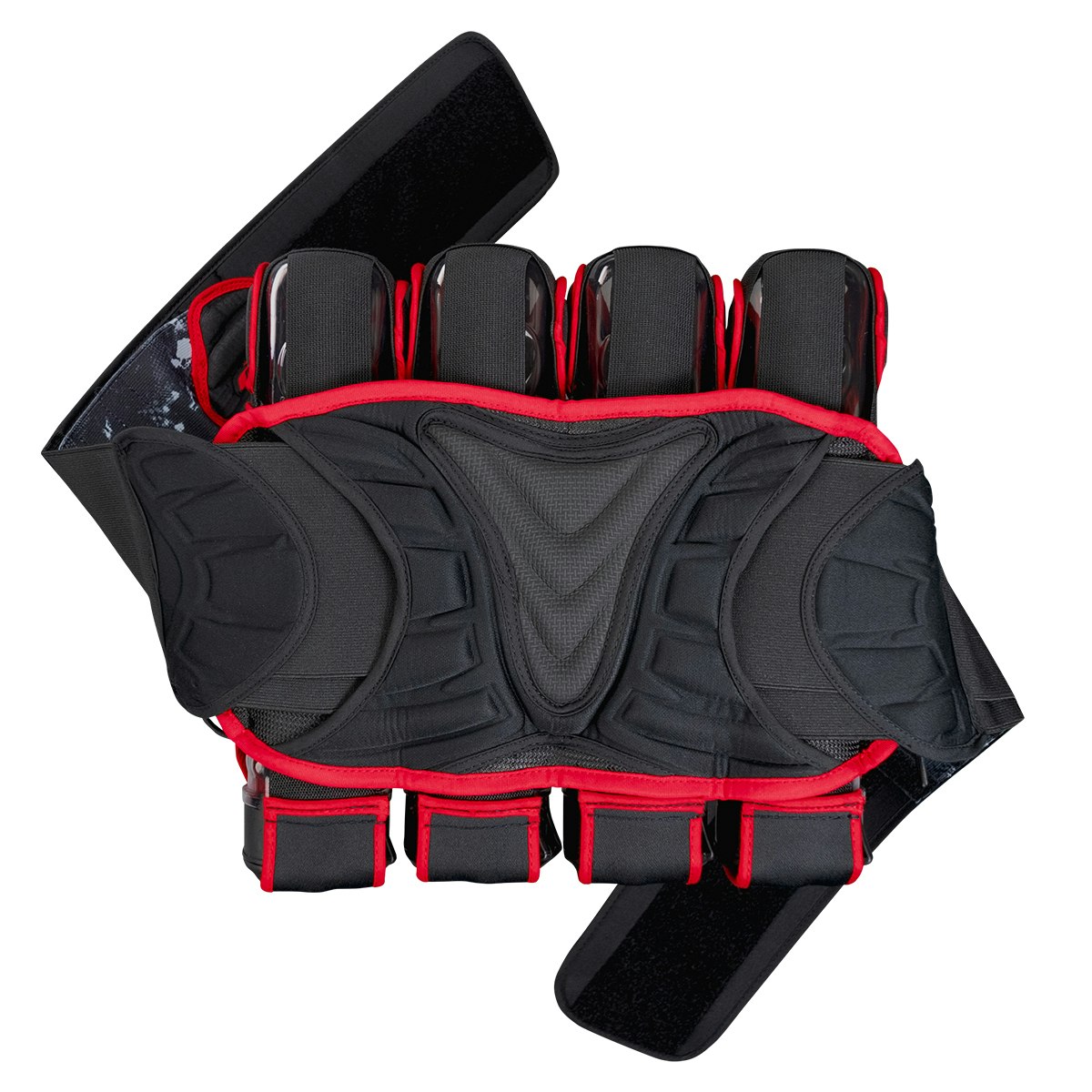 DYE Assault Pack 4+5 Dyecam Black/Red