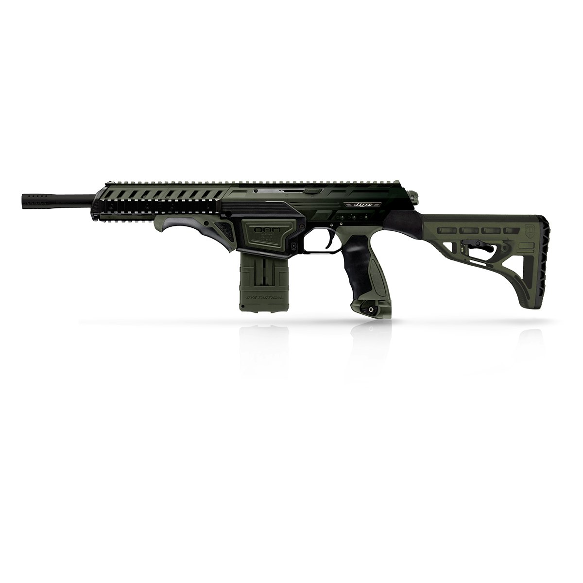 DYE DAM Forest Fade / Black Olive / .68 Kaliber