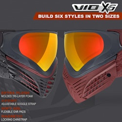 Virtue VIO X6 Goggle Red Fire