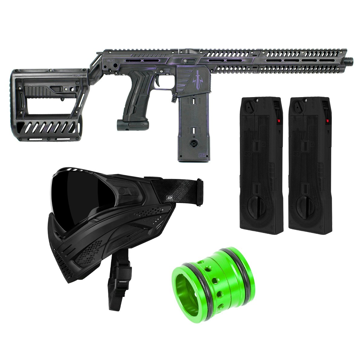 (Paket) Planet Eclipse EMF100 UltraViolent Combat Pack